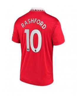 Manchester United Marcus Rashford #10 Heimtrikot 2022-23 Kurzarm